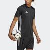 adidas Футболка Tabela 23 с логотипом в стиле колор-блок, круглым вырезом и короткими рукавами, мужские топы, черная H44529