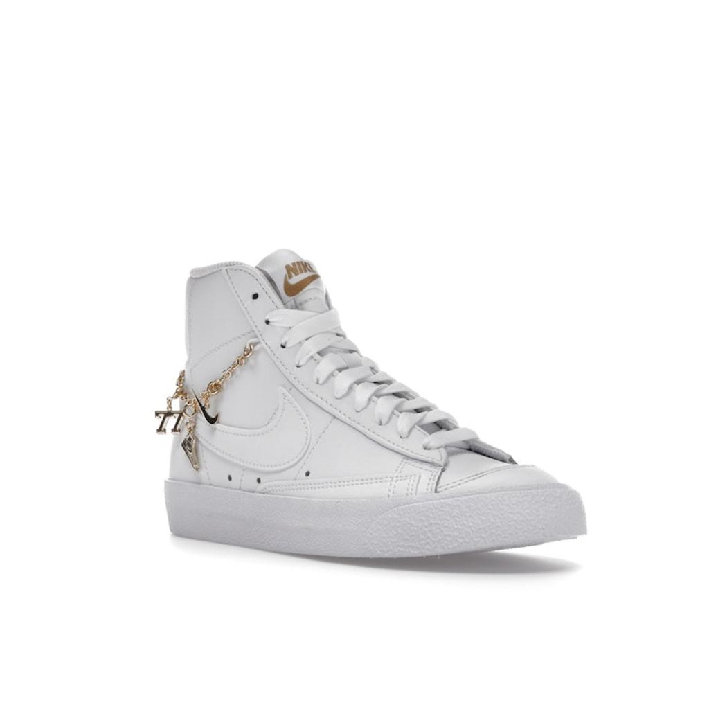 Nike Blazer Mid 77 LX Lucky Charms - White Women Sneakers Metallic-Gold DM0850-100
