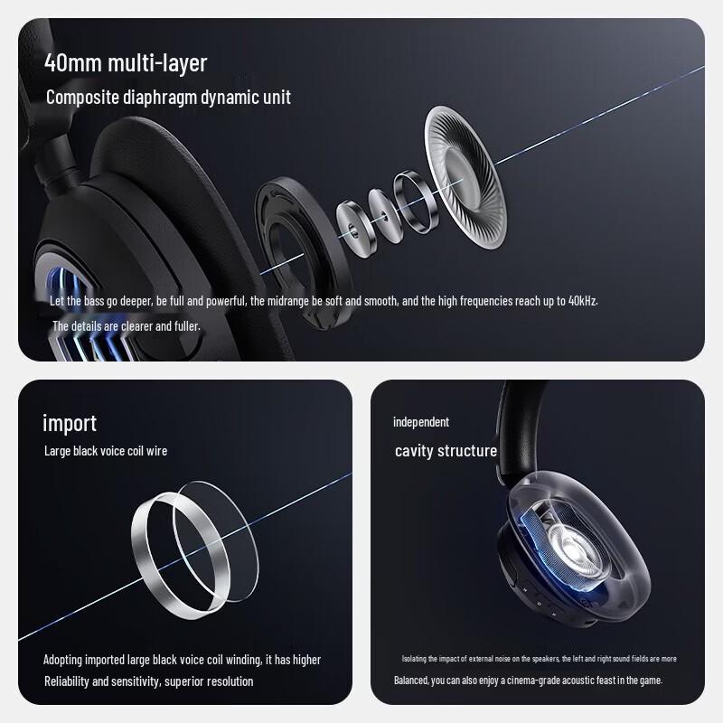 Edifier Игровые беспроводные наушники с шумоподавлением Halo Space