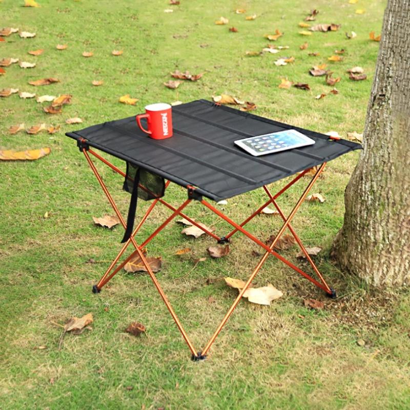 Уличный складной стол из алюминиевого сплава, повседневный сетчатый пляжный стол, переносной стол для пикника и барбекю