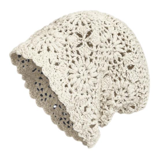 Женская вязаная крючком шапка, однотонная вязаная шапка в этническом стиле с кисточками, на шнуровке, ручная работа