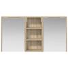 Bathroom Cabinet Set 3 pcs 116 x 16 x 62.5 cm Engineered Wood