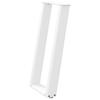Vidaxl Nogi Do Stołu Konsolowego, 2 Szt., Biale, 28X(72-73) Cm, Stal