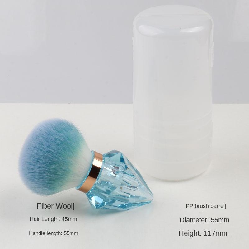 Новая модная алмазная кисть для ногтей с грибовидной головкой, большая косметическая кисть для пудры