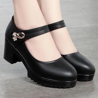 Zapatos de mujer модные милые удобные весенне-летние нескользящие туфли с пряжкой на ремешке для женщин, студентов, школьников, удобные туфли ba195