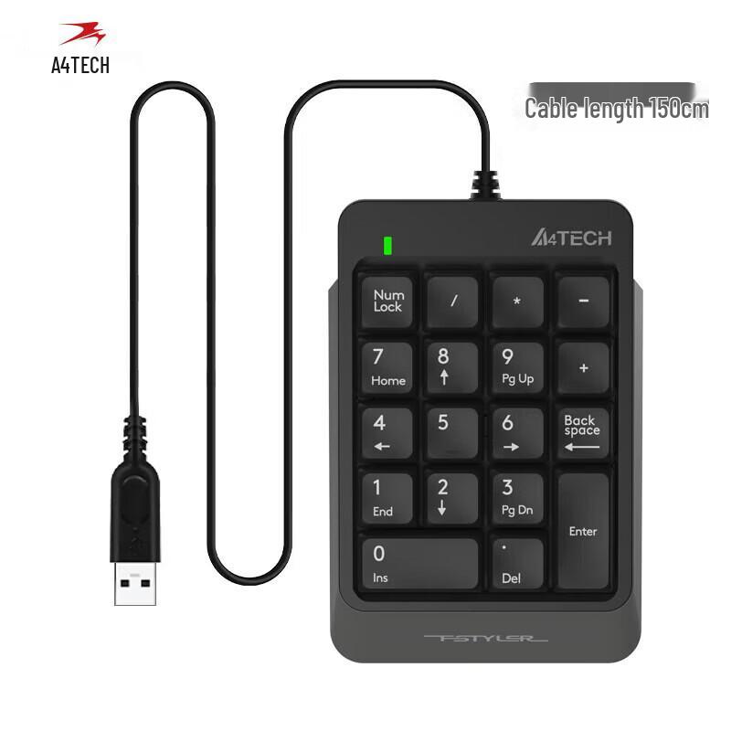 Проводная мини-цифровая клавиатура A4TECH FK13P