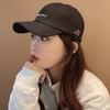 Cotton Blend Polyester Baseball Cap With Embroidered Letters For Look Stylish