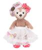 [Teddy Bear Mail Order Alice] ShellieMay Clothes Dress Up Costume Extra Large Dress Rose Body Not Included S Size