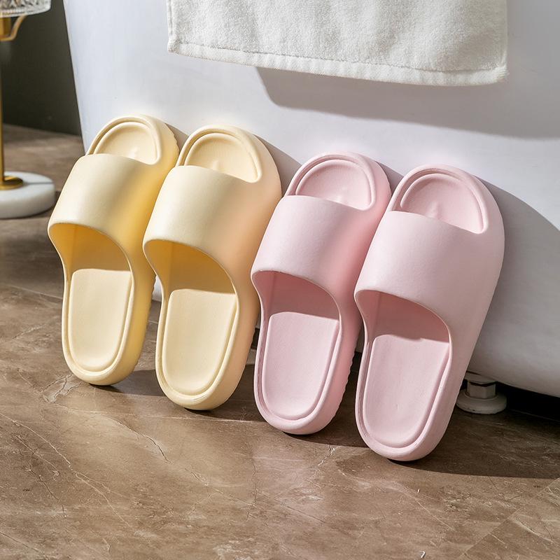 2025 Summer EVA Non-Slip Bathroom Slippers - Unisex Cool, Comfortable Indoor Shoes