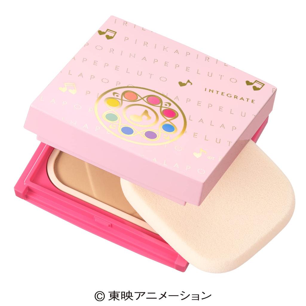 Integrate Pro Finish Foundation Special Set D Doremi Limited Ochre 20 10g x 1 sheet (Ojamajo Design) Foundation, Fragrance-Free, (Medium Brightness),