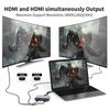 USB-C концентратор 4-в-1 с двойным HDMI-адаптером для MacBook