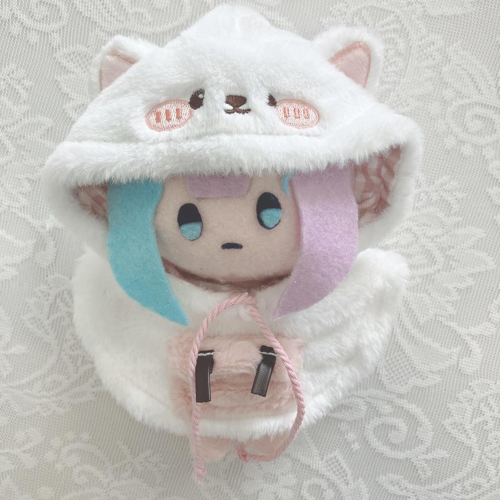 G-Trigger Plush Poncho for 15cm Cat Kigurumi