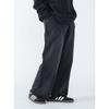 [Beams Heart] Pants GMS Wide Straight Cotton Urake Men's BLACK S