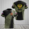 Спортивная вещь первой необходимости! Футболка с коротким рукавом с гербом России, повседневная одежда.
