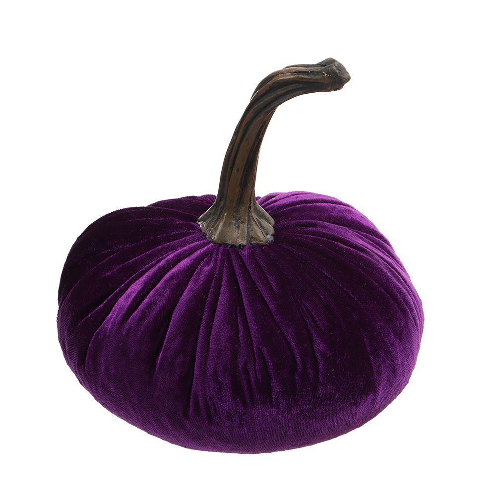 Artificial Halloween Handmade Soft Stuffed Pumpki Plush Throw Pillows Velvet Pillow Pumpkins Decor