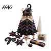 Layered Fabric Stacking Art DIY Quilted Zodiac Tree Kit, Patchwork Sewing Creative Project for Adults Signs Craft Kit Adults, Handmade Desktop