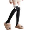 1Pair Thick Wool Ball Autumn Winter Lolita Kawaii Vertical Stripe Plush Stockings Tights