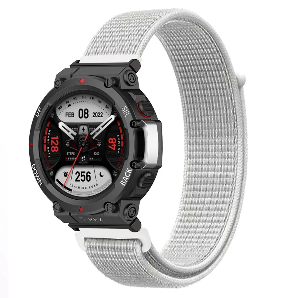 Нейлоновый ремешок-петля для умных часов Huami Amazfit T-REX 3/2, женский/мужской браслет для Amazfit T-Rex/T-Rex Pro, ремешок на запястье Correa