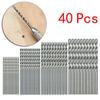 HSS Drill Bits Shank 0.5-2mm Mini Straight Craft Repair Parts Supplies