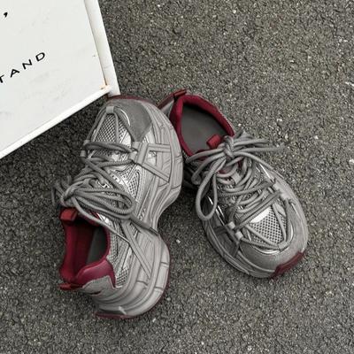 2024 новые популярные жареные уличные туфли l cold sticky легкие роскошные туфли на платформе для папы женские легкие повседневные спортивные туфли в стиле ретро