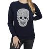 Disney Womens/Ladies Tinker Bell Skull Sweatshirt