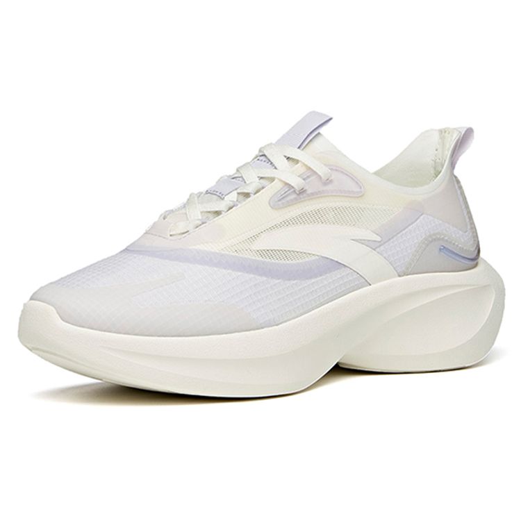 Anta Кроссовки Leaf 1.0 удобные, прочные, нескользящие, с низким верхом, женские, фиолетовые, белые 922125520-3