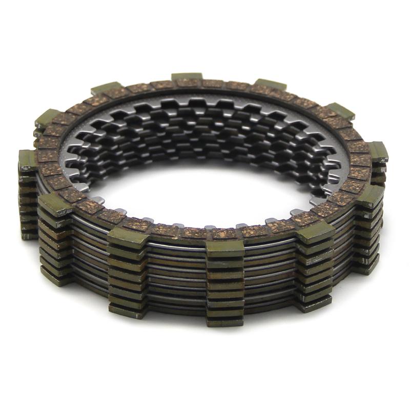 Motorcycle Friction Clutch Plates For Yamaha TT600L-N-W-K-E-R-RE XT400E XT500Z XT500E XT550K XT600Z XT600E XTZ660 SRX400 SRX600