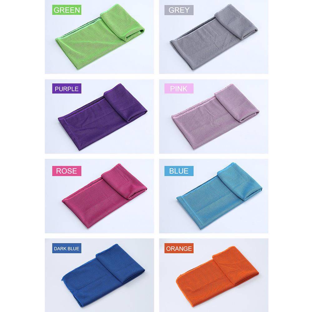 Beach Cooling Towels Yoga Blanket Ultra-thin for Sports Workout Fitness Gym Pilates Travel Camping