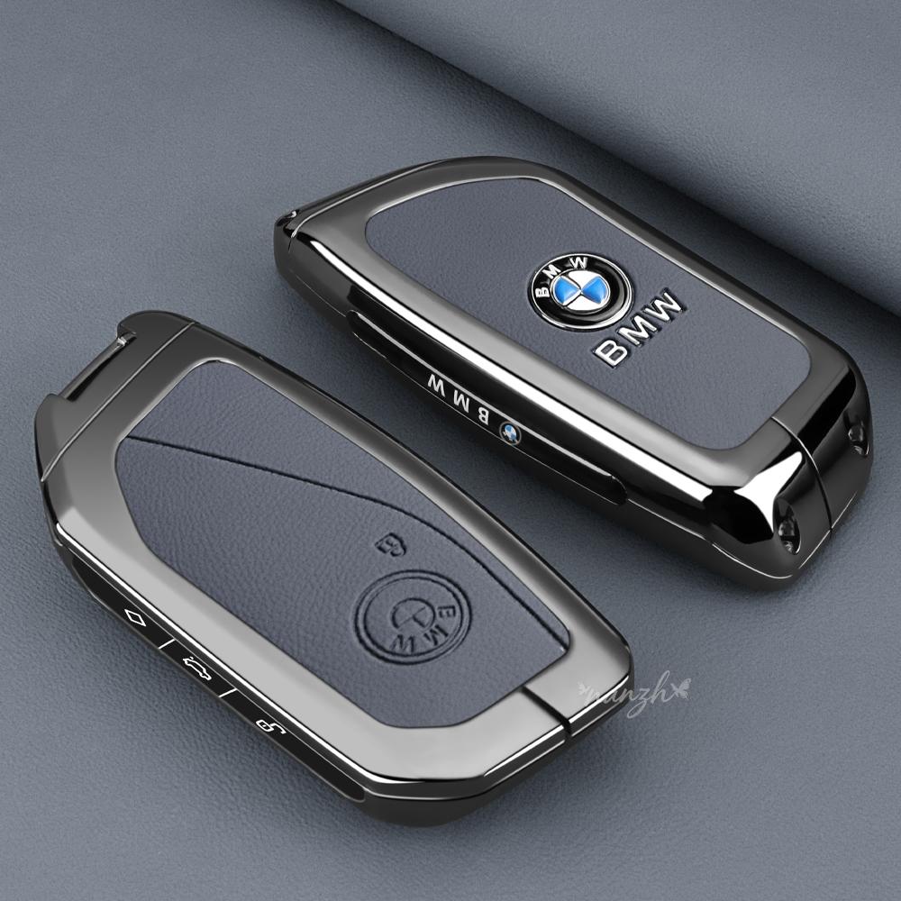 For BMW 5 6 7 Series G30 G32 G60 G11 G70 G05 G18 G65 G07 G67 X5 X7 Keychain Fob Holder New Leather Car Remote Key Case Cover gzbf35