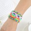 Цветные веревочные браслеты, богемный плетеный браслет для женщин, девочек, мальчиков, дам, пар, дружбы, вечеринок, ювелирные изделия
