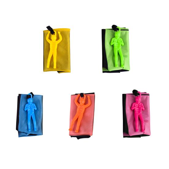 Парасейлинг Игрушка Без запутывания Яркий цвет Подарок на фестиваль Детская игрушка для метания рукой Парасейлинг