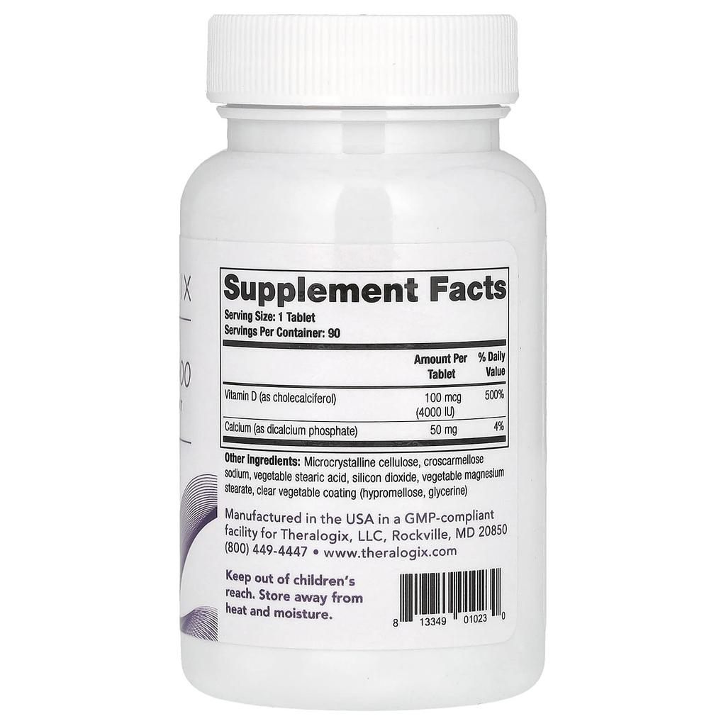 Thera-D 4000, 90 tablets