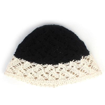 Универсальная химия Панама Wave Knit Черно-белая