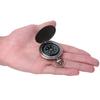 J35A Vintage Portable Zinc Alloy Flip open Pocket Watch Compass for Outdoor Navigation Tools