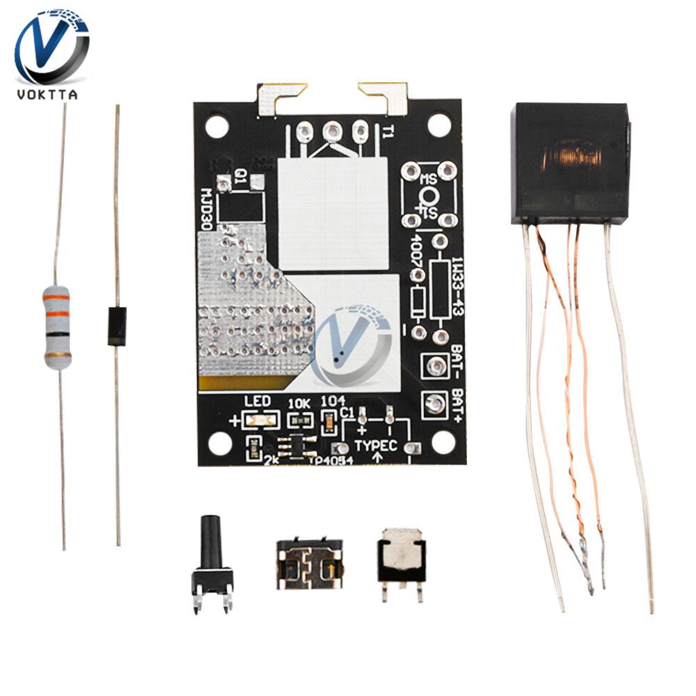DC1-1 V High Voltage Ignition Module Rechargeable Electronic Lighter DIY Kit Arc Generator Inverter Boost Electronic Parts
