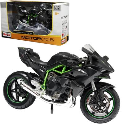 Майсто 1:12-й Литой Модель Мотоцикла Kawasaki Ninja H2-R, Серый