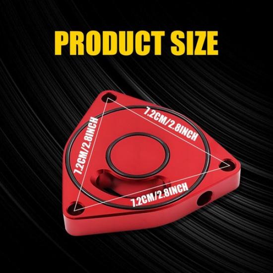 Blow Off Valve Plate Spacer For 15-21 Honda Civic Turbo BOV 1.5T Coupe Billet US
