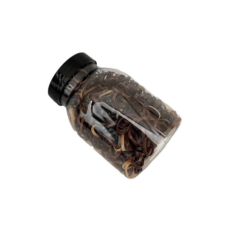 Одноразовая кожаная резинка для волос конфетного цвета, резинка для волос для детей, резинка для волос для девочек, эластичное украшение для волос