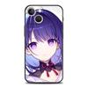 Genshin Impact Game Роскошный чехол для телефона iPhone 13 15 14 12 11 Pro MAX XR X SE XS 7 8 Plus Силиконовый черный защитный чехол