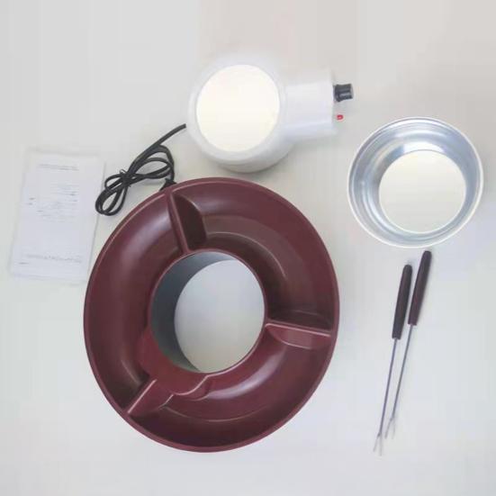 Электрический горшок для плавления шоколада емкостью 260 мл, горшок для окунания шоколада, подогреватель для плавления шоколада для домашних десертов, плавильная машина для масла, сыра, карамели