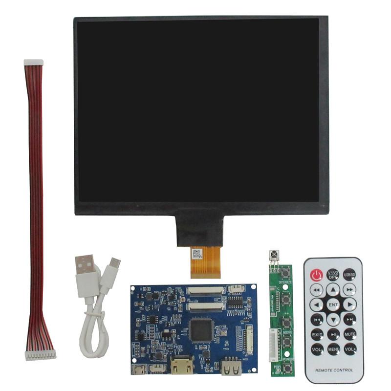 Driver control board with 8" monitor, 1024x768