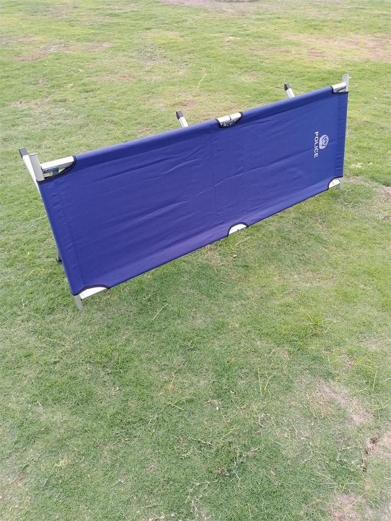 Складная уличная кровать из алюминиевого сплава для обеденных перерывов и военного использования