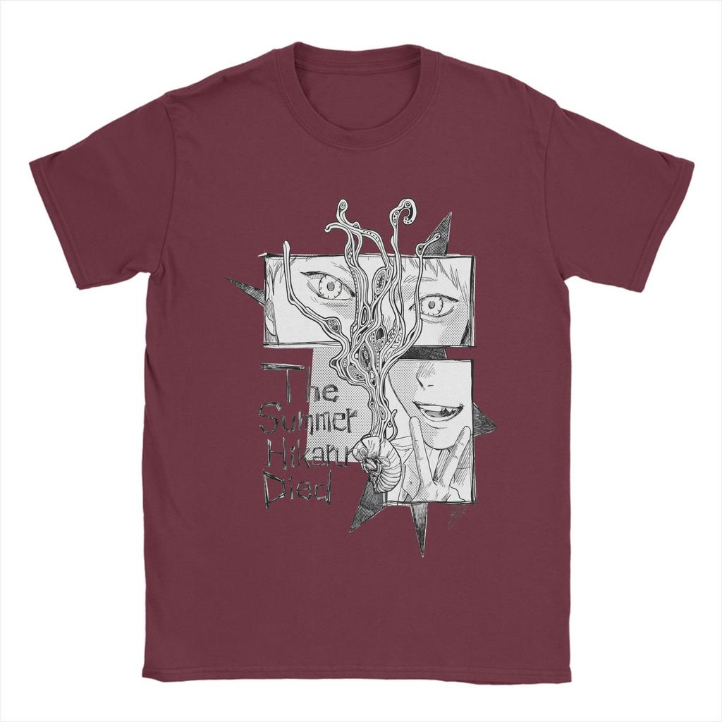 Футболка Summer Hikaru Died для мужчин, хипстерская, хлопковая, с круглым воротником, коротким рукавом. Идеальный подарок.