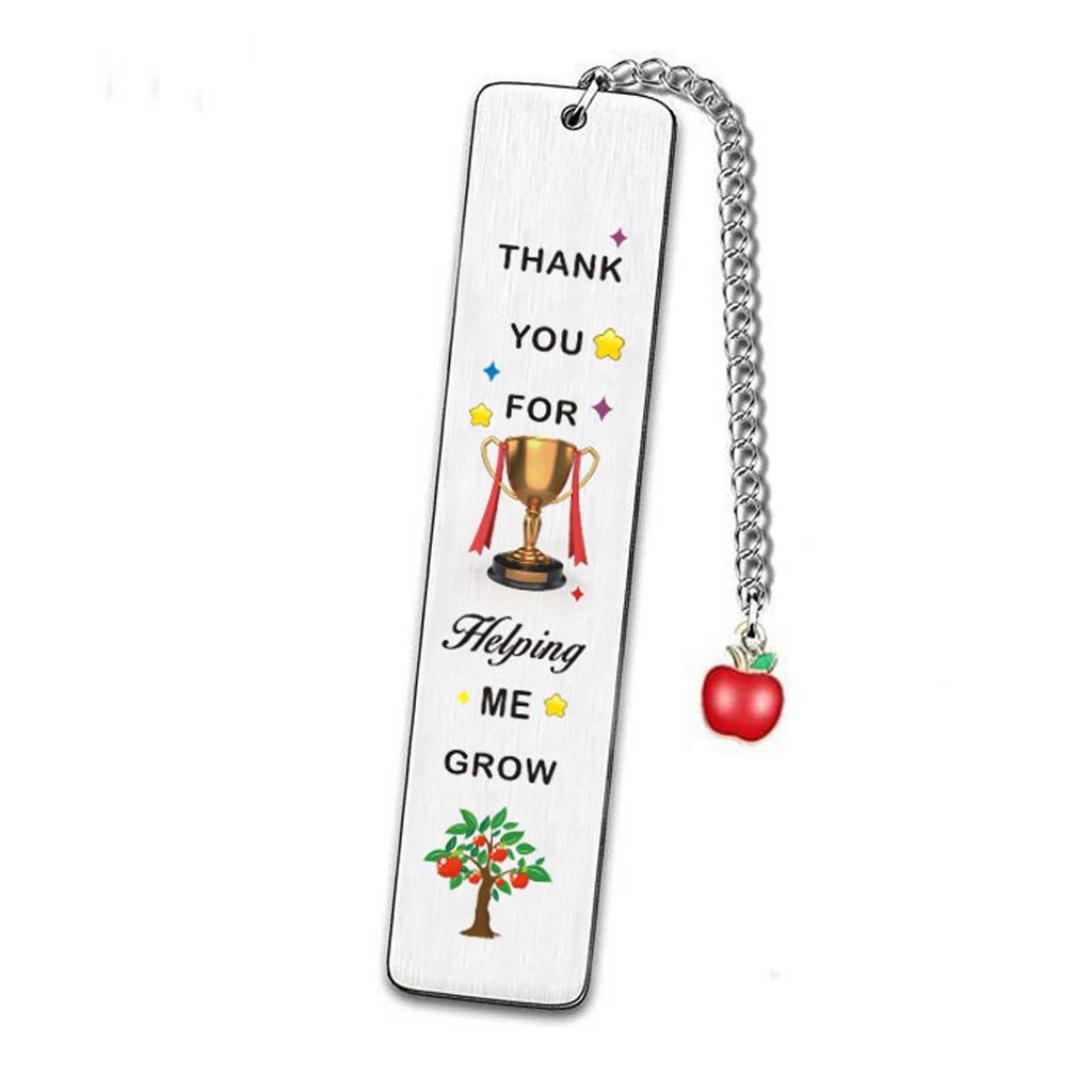 Рождественские подарки учителю, закладки для учителей с подвесками, возвращение в школу, окончание года, выход на пенсию, день рождения