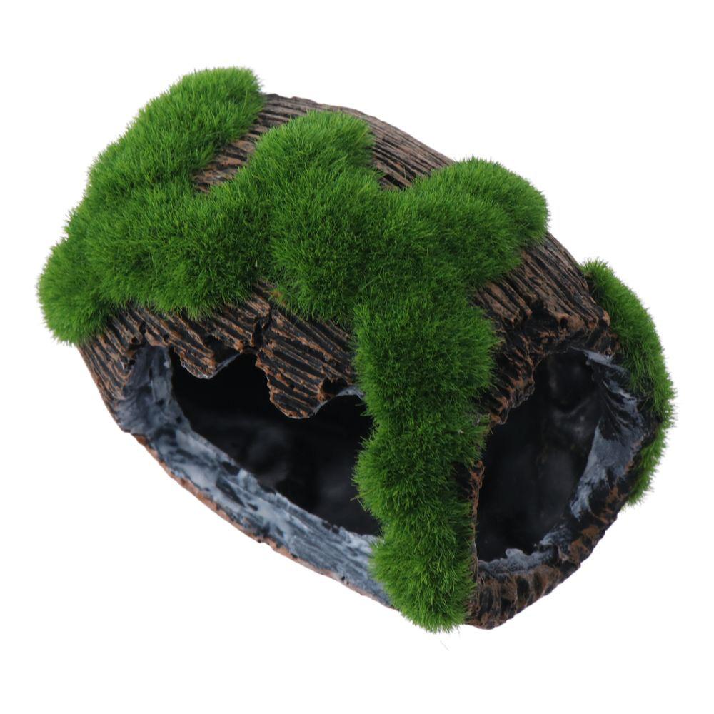 Landscaping Broken Barrel Moss Fish Hiding Cave Garden Pond Ornaments Fish Tank Accessories Tank