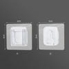 Adhesive Strong 5/10 Set Suction For Kitchen Transparent Hooks Wall Storage Holder Hanger Cup Sucker Bathroo Double-Sided Wall Hooks  Unique