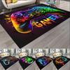 Gaming for Boys Room Gamer Casual Carpet with Controller Design Rug for Game Room Bedroom Decor Non-slip Machine Washab Mat