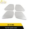 Ideal 21 ONE Four-Door Speaker Cover: Stainless Steel Decorative Sticker Accessory
