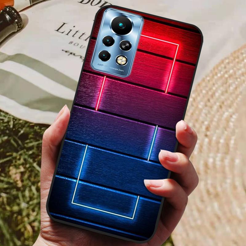 Для чехла Infinix Note 11 Pro Силиконовая задняя крышка Чехол для телефона для Infinix Note 11S Чехлы Note11 Pro Note11s X697 Мягкий бампер coque