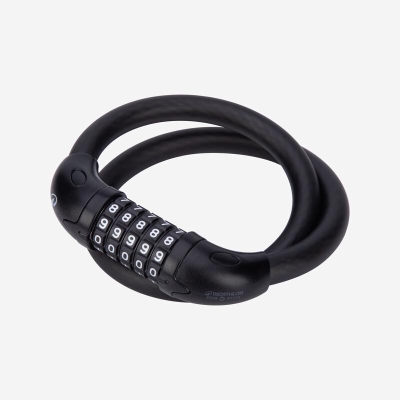 Decathlon 70cm Combination Cable Bike Lock